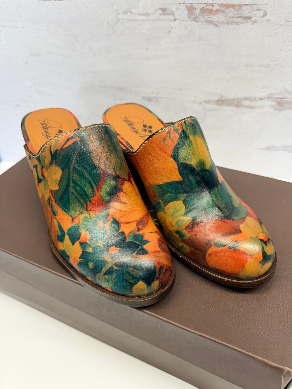 Patricia Nash NICIA Multicolor Mule Clog